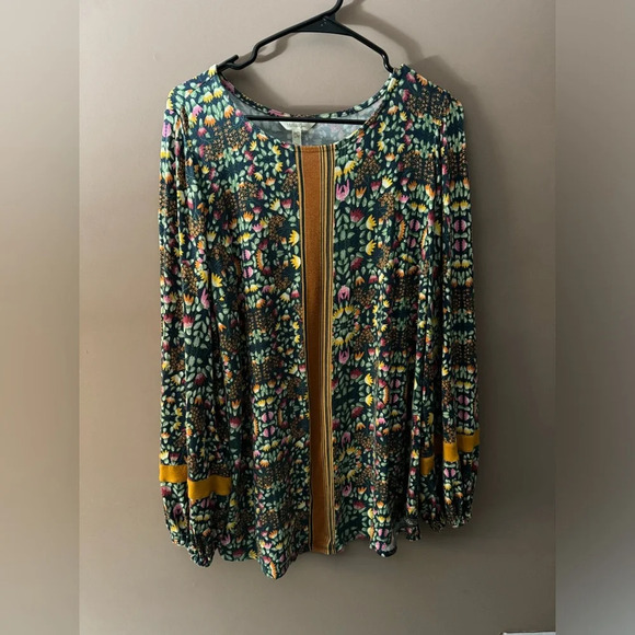 Matilda Jane Floral ‘Pumpkin Patch’ Tunic - Picture 1 of 7